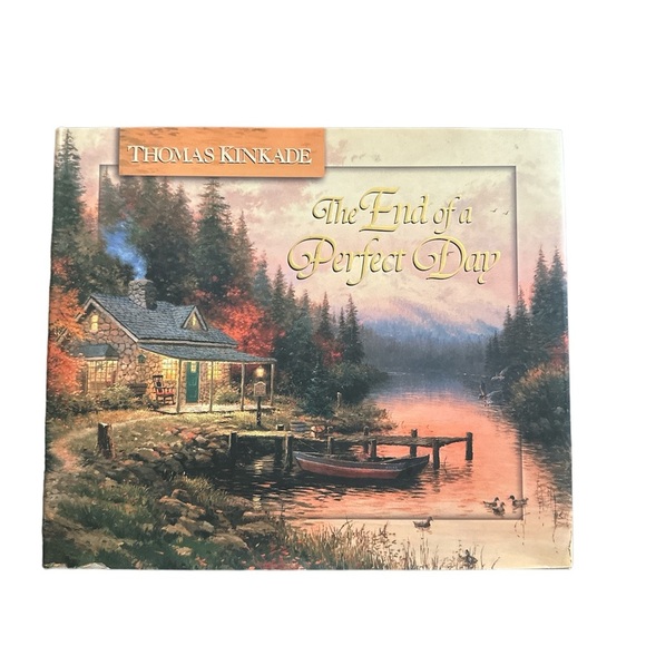 Thomas Kincade “The End Of A Perfect Day” Book 
Brand New - Picture 2 of 6